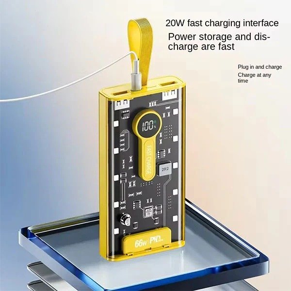 Transparent 20000mAh