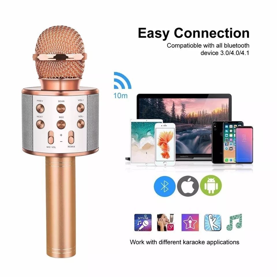 Portable Karaoke Mic Speaker
