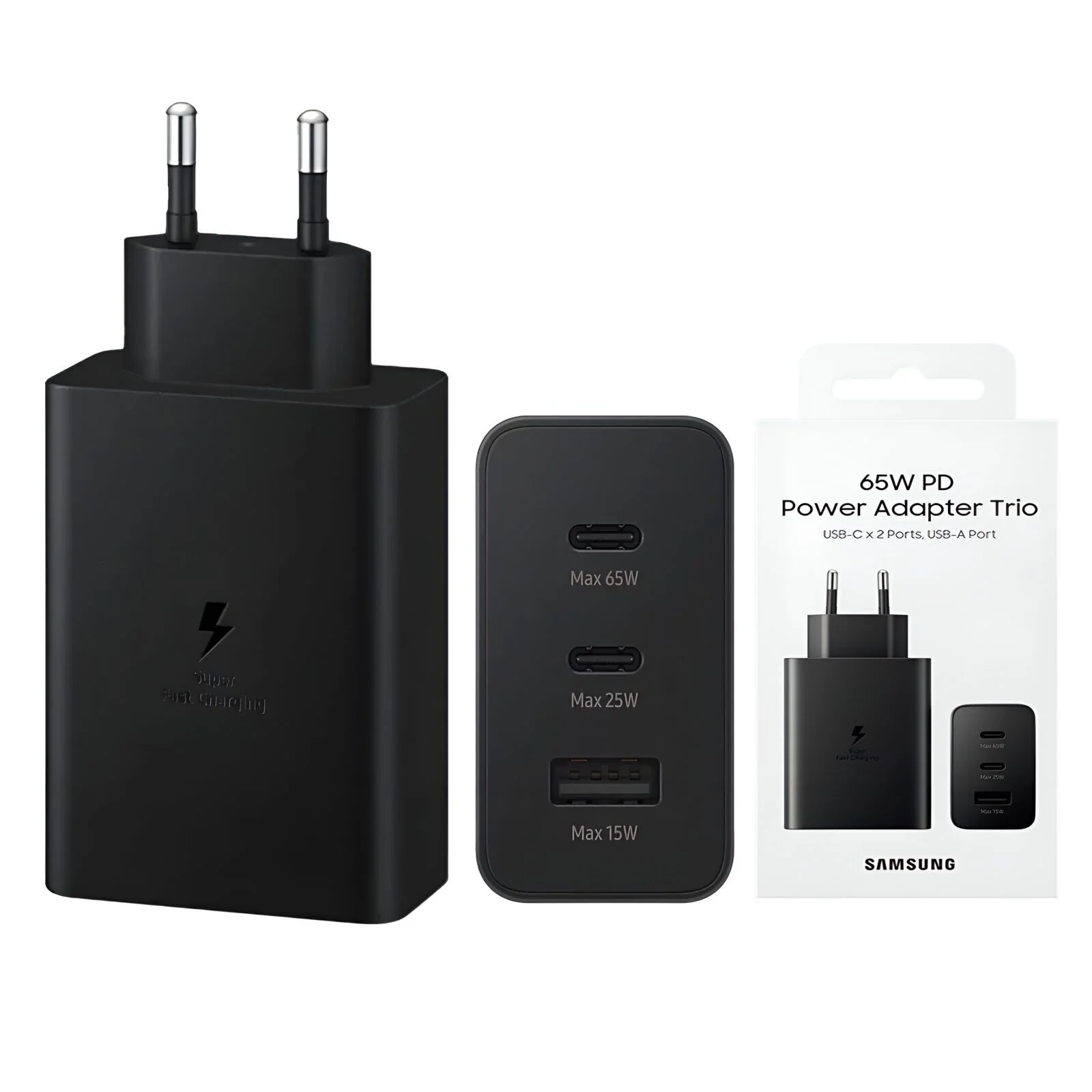 Samsung 65W Power Adapter Trio